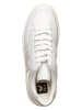 Veja Leder-Sneakers "V 12" in Weiß/ Grau