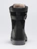 Kamik Leder-Winterstiefel "Roguemid" in Schwarz