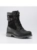 Kamik Leder-Winterstiefel "Roguemid" in Schwarz