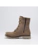 Kamik Leder-Winterstiefel "Roguemid" in Hellbraun