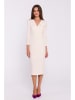 Stylove Kleid in Creme