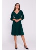 Stylove Jurk donkergroen