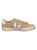 Veja Skórzane sneakersy "Campo" w kolorze beżowo-białym