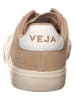 Veja Skórzane sneakersy "Campo" w kolorze beżowo-białym