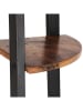 Songmics Hoekwandmeubel bruin/zwart - (B)34 x (H)125 x (D)34 cm