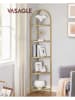 SONGMICS Eckenregal in Gold - (B)28 x (H)158 x (T)28 cm