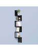 Songmics Boekenkast zwart - (B)20 x (H)126 x (D)20 cm