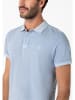 Timezone Poloshirt in Hellblau