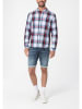 Timezone Blouse - regular fit - wit/donkerblauw/rood