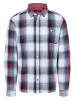 Timezone Blouse - regular fit - wit/donkerblauw/rood