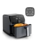 Tefal Frytkownica beztłuszczowa "Easy Fry Mega" w kolorze czarnym - 7,5 l