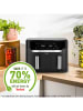 Tefal Doppelkammer-Heißluftfritteuse "Dual Easy Fry" in Schwarz - 11 l