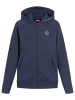Derbe Sweatjacke in Dunkelblau