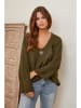Joséfine Pullover "Iseult" in Khaki