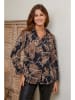 Joséfine Blouse "Nejma" zwart/bruin