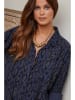 Joséfine Blouse "Samuelle" donkerblauw/zwart