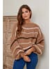 Joséfine Pullover "Zia" in Hellbraun