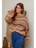 Joséfine Pullover "Zia" in Hellbraun