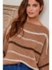 Joséfine Pullover "Zia" in Hellbraun