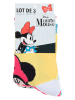 Disney Minnie Mouse 3er-Set: Socken "Minnie" in Bunt