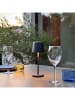 lumisky LED-Tischleuchte "Kelly Mini" in Grau - (H)21,6 x Ø 8,2 cm