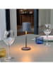 lumisky LED-Tischleuchte "Kelly Mini" in Grau - (H)21,6 x Ø 8,2 cm