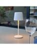 lumisky Lampa stołowa LED "Kelly Mini" w kolorze białym - wys. 21,6 x Ø 8,2 cm