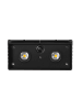 lumisky 4er-Set: LED-Solarleuchten in Schwarz - (B)11,4 x (H)6 x (T)5,4 cm