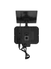 lumisky 2er-Set: LED-Solarleuchten in Schwarz - (B)14,8 x (H)9,6 cm