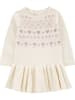 carter's Strickkleid in Creme