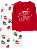 carter's Pyjama rood/wit