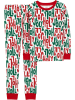carter's Pyjama groen/rood/wit
