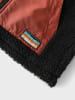 name it Fleecejacke "Milano" in Schwarz/ Rot/ Beige