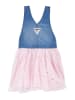 OshKosh Latzkleid in Blau/ Rosa