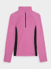 4F Fleece trui roze/zwart