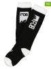 4F 2er-Set: Ski-/Snowboardsocken in Schwarz/Weiß