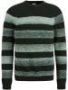CAST IRON Pullover in Schwarz/ Türkis