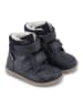 Bundgaard Leder-Winterboots "Rabbit" in Dunkelblau