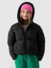 4F Steppjacke in Schwarz