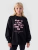 4F Bluza w kolorze czarnym