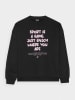 4F Bluza w kolorze czarnym