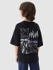 4F Shirt in Schwarz