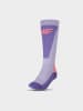 4F Ski-/ Snowboardsocken in Lila