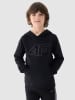 4F Hoodie in Schwarz