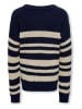 KIDS ONLY Sweter "Ruben" w kolorze granatowo-beżowym