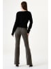 Garcia Spijkerbroek - flare fit - grijs