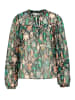 Garcia Blouse zwart/groen/rood
