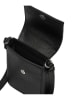 LIEBESKIND BERLIN Leder-Handytasche in Schwarz - (B)23 x (H)13 x (T)5 cm