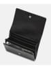 LIEBESKIND BERLIN Leder-Geldbörse in Schwarz - (B)18 x (H)12 x (T)4 cm