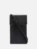 LIEBESKIND BERLIN Leder-Handytasche in Schwarz - (B)23 x (H)13 x (T)5 cm